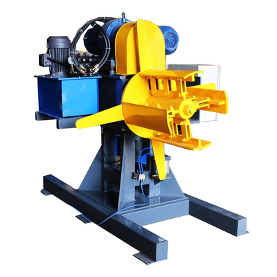Kundengebundene automatischer doppelter Kopf-Stahlspule hydraulisches 5T 10T Decoiler