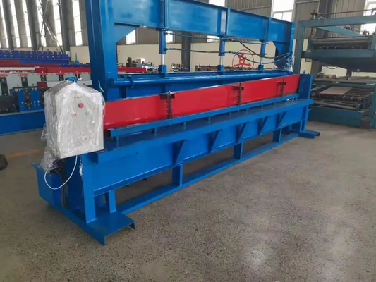 4m 6m Metalleisen-Blatt-Ausschnitt-hydraulische verbiegende Maschine automatisch