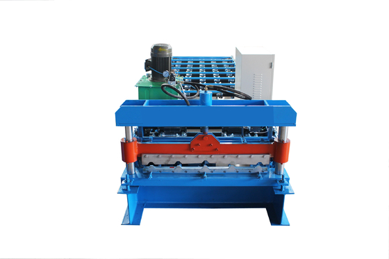 Fabrikpreis 2,5 T Wandplatten Rollformmaschine Hydraulikschneiden mit 50 mm Schachtdurchmesser