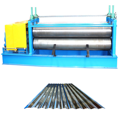 0.13-0.3mm Dicke Fassplatte Welldachfliesen Rollenformmaschine