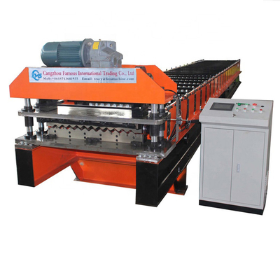 850 mm Wellenteilformmaschine mit hydraulischem Schneiden