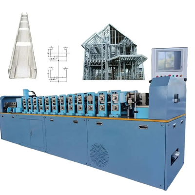 0.8-1.6mm Mehrfache Größen C89 C140 C200 Leichtstahlrahmenmaschine Leichtgabel Rollenformmaschine für Prefab Haus