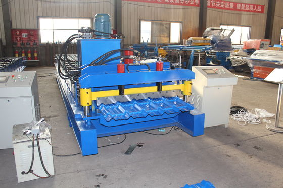 380v 50hz 2025 neues Design Anpassung Galvalume Roof Panel Roll Forming Machine Plc