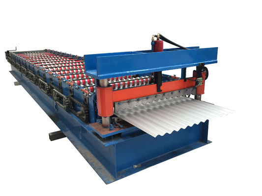 Maschine des Behälter-Brett-15m/Min Wall Panel Roll Forming vollautomatisch