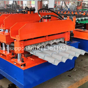 Maschine 4meter/Min Glazed Tile Roll Forming mit 18 Reihen