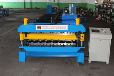0.3-0.8mm Dicke IBR Wellbelagerte Dachblechmaschine Präzise Konstruktion