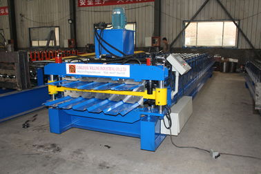 Paralleltrapez-Art 6 Phase Rib Roof Tile Roll Forming-Maschinen-3