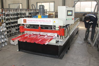 IBR Rib-Typ Dachrollenformmaschine 36 Abdeckung 3/4 Hohe Rippen Einfacher Betrieb