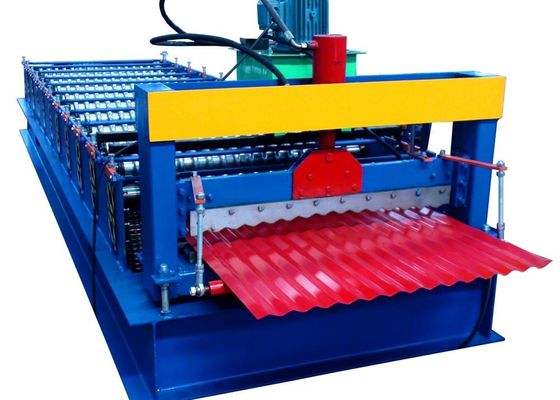 7 / 8 '' Wellblech-Rollformmaschine Industriell