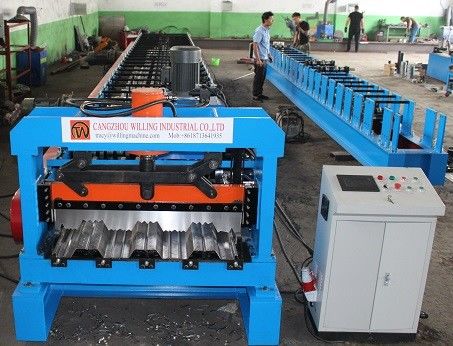 915mm galvanisierten die Prägungsplc-Metallplattform-Rolle, die Maschine bildet