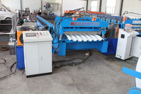 Dachplatte des Bogen-Blatt-Aluminiumschritt-GL, die Maschine bildet