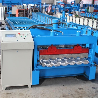 Maschinen-Arbeit Monterrey-Schritt-20m/Min Tile Roofing Roll Forming automatisch