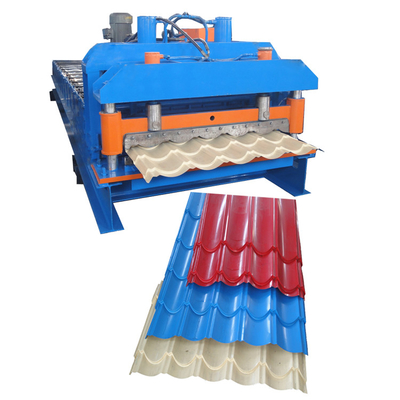 Hochgeschwindigkeitsrolle Glasur-Fliesen-Formteil Ppgi, die Maschine 380v bildet
