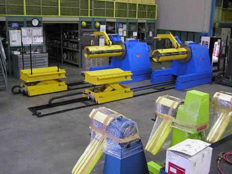 5 Ton Automatic Decoiler For Steel umwickelt hydraulisches