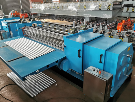 0.12-0.2mm Fass-gewölbte Rolle, die Maschine für dünnes galvanisiertes Material bildet