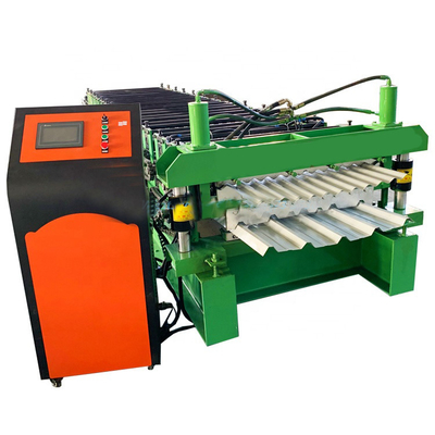 Vielseitige 0,3-mm-Trapezprofiliermaschine für Metalldächer