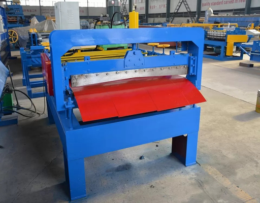 Volle automatische 0.8mm Stahlslitter-Maschine Metallplattenschnittplc-Steuerung
