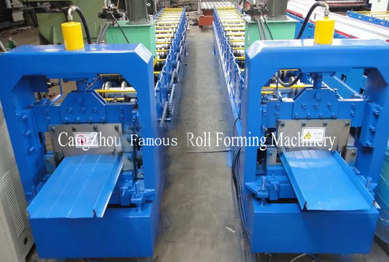 Kein Nagel-Selbst, der die Dach-Platten-Rolle bildet Maschine PLC-Steuerung zuschließt