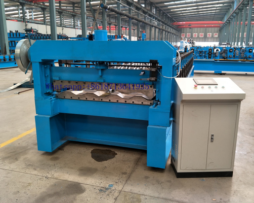 Maschine des Behälter-Brett-15m/Min Wall Panel Roll Forming vollautomatisch