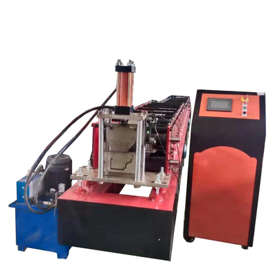 Plc-Kontrollsystem Downspout-Maschinen-Regen-Wasser-Deckungs-Gossen-Herstellung