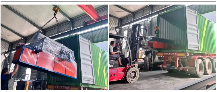 Portable nahtlose Wasserkanal Rollen Formierung Maschine für galvanisierte Stahlbleche 7