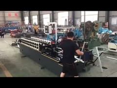 Double rows stud and track roll forming machine