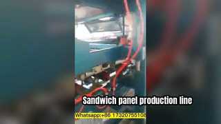 Produktionslinie für Sandwich-Panels